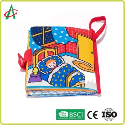 Sách mềm CPSC giáo dục cho trẻ sơ sinh 22cm In nhiều màu