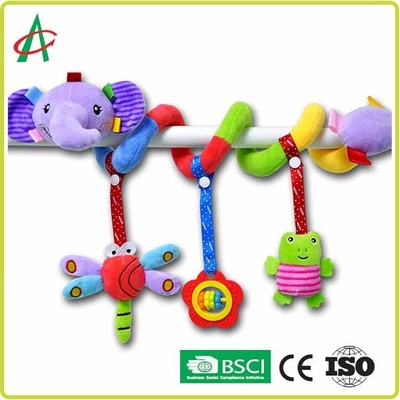 Đồ chơi xe đẩy hình xoắn ốc voi 35cmx18cm không độc hại cho trẻ sơ sinh