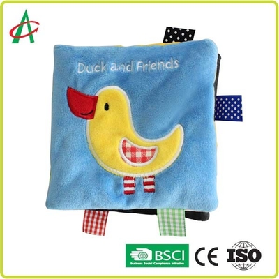 Sách hoạt động mềm 3D 23cm, Sách vải EN71 cho trẻ sơ sinh