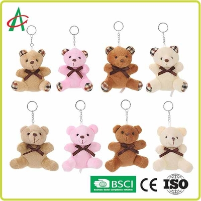 Thủ công gấu bông sang trọng 8cm có khóa kim loại Chứng chỉ BSCI