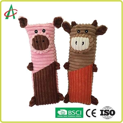 2 gói Chew Proof Squeaky Dog Toy H11 inch Bền mềm Sang trọng