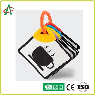 Sách mềm 12cm cho trẻ sơ sinh Giấy chứng nhận CE về kích thích giác quan