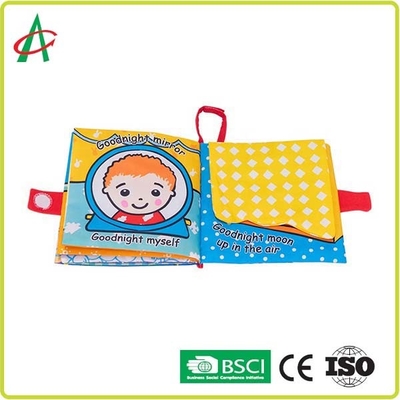 Sách mềm CPSC giáo dục cho trẻ sơ sinh 22cm In nhiều màu