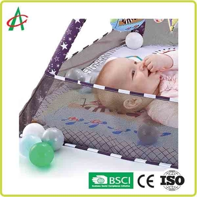 Thảm chơi cho bé có thể giặt được Angelber 92cm có hố bóng