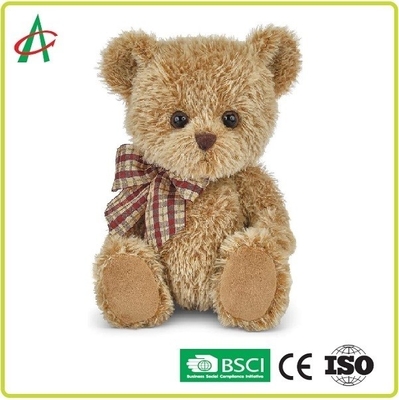 10,5 "X 7" Gấu bông xù lông màu nâu sang trọng cho món quà Valentine