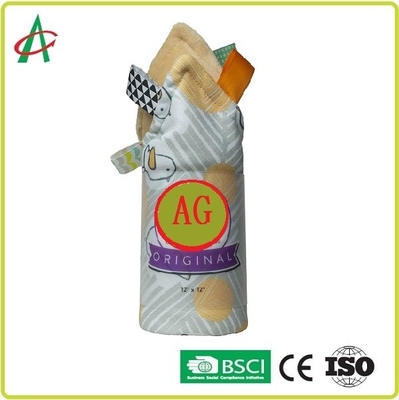 3.2 Pounds Ủng hộ đồ chơi cho trẻ sơ sinh 12x12 inch In thẻ chăn