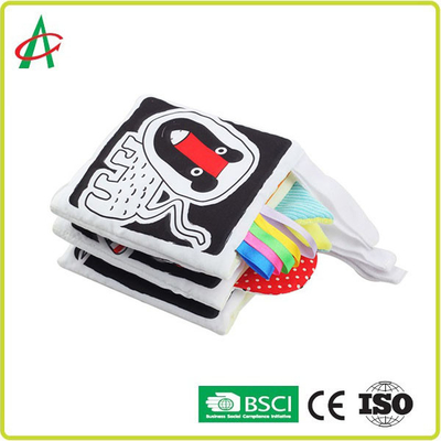 20x20cm Rag Sách mềm cho trẻ sơ sinh Polyester sang trọng được làm thủ công