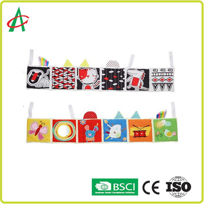 20x20cm Rag Sách mềm cho trẻ sơ sinh Polyester sang trọng được làm thủ công