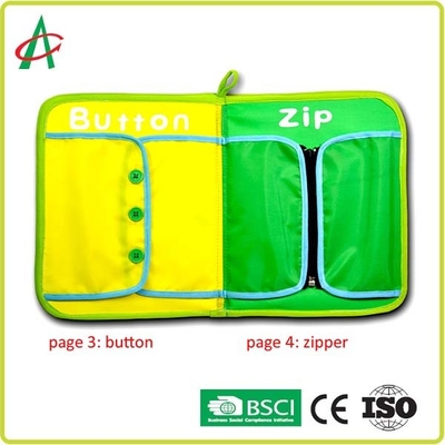 Sách vải 3d cho bé 25cm, Sách động vật SNAS cho trẻ mẫu giáo