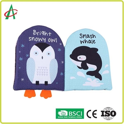 22cmx28cm Sách Câu Chuyện Vải Cho Bé Nhân Vật Hoạt Hình Đại Dương