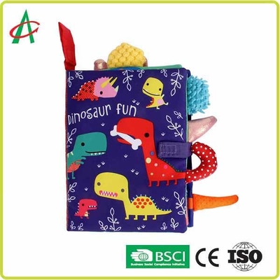 Sách mềm 23cm cho trẻ sơ sinh, Sách ISO9001 Rag cho trẻ sơ sinh