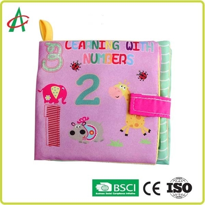 Sách mềm CE cho trẻ sơ sinh 21cm với bản in bảng chữ cái đầy màu sắc