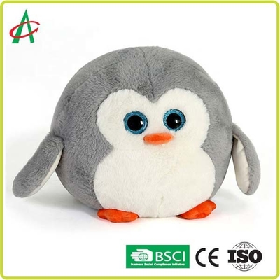 Chim cánh cụt tròn 25cm Đồ chơi sang trọng cho bé Vải siêu mềm Giấy chứng nhận CPSC
