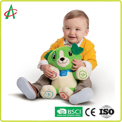 Thông minh EN71 Động vật nhồi bông âm nhạc cho trẻ sơ sinh 8 inch 12 inch