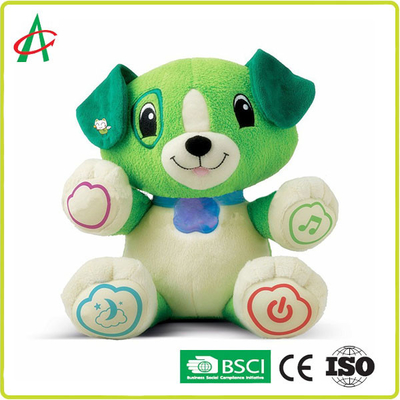 Thông minh EN71 Động vật nhồi bông âm nhạc cho trẻ sơ sinh 8 inch 12 inch