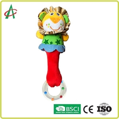 PP Cotton Shaker Baby Plush Rattle LDPE Teether An toàn Vải mềm