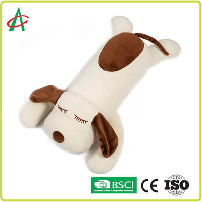 Đồ chơi sang trọng bằng vải thun mềm Gối Gối hình con chó ở kích thước 17,5 X 9 inch