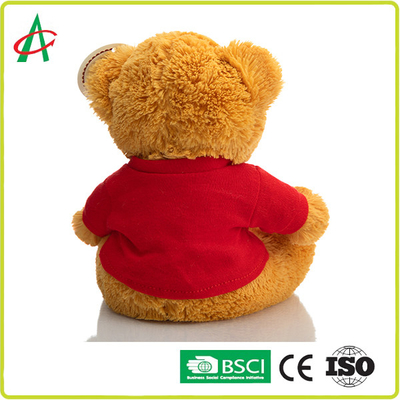 28 cm T shirt Gấu bông sang trọng cho món quà kỳ nghỉ Đồ chơi trẻ em