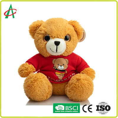 28 cm T shirt Gấu bông sang trọng cho món quà kỳ nghỉ Đồ chơi trẻ em