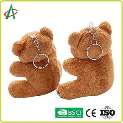 Thủ công gấu bông sang trọng 8cm có khóa kim loại Chứng chỉ BSCI