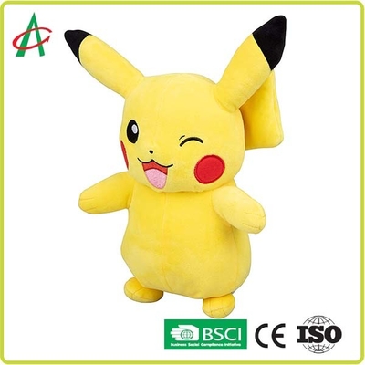 12 "Pikachu Thêu Động Vật Nhồi Bông bằng thủ công