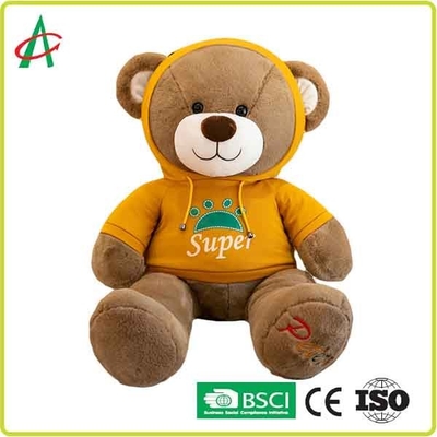 CE 30cm Gấu bông sang trọng khâu gia cố với áo choàng