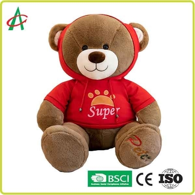 CE 30cm Gấu bông sang trọng khâu gia cố với áo choàng