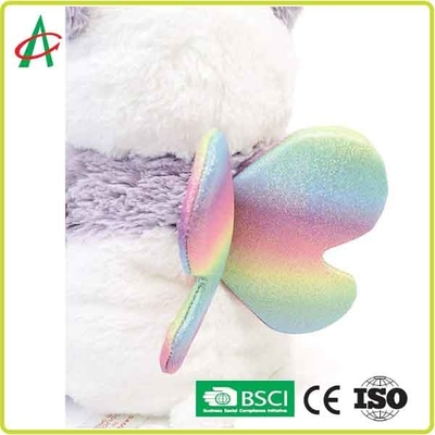 9 "Cuddly Panda Unicorn Thú nhồi bông có cánh Tiêu chuẩn EN71