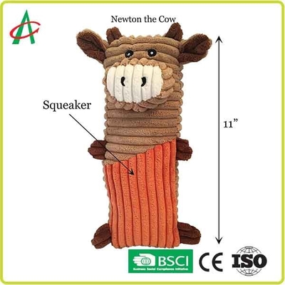 2 gói Chew Proof Squeaky Dog Toy H11 inch Bền mềm Sang trọng