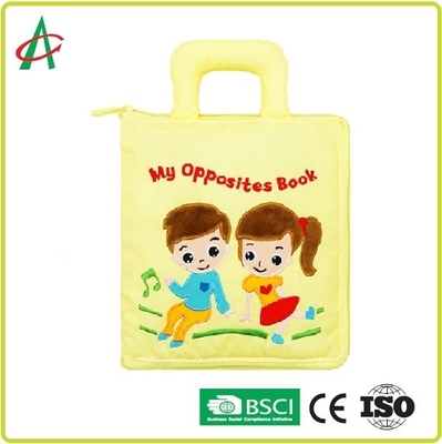 Sách vải mềm mầm non, Sách Montessori 20,5 cm cho trẻ sơ sinh