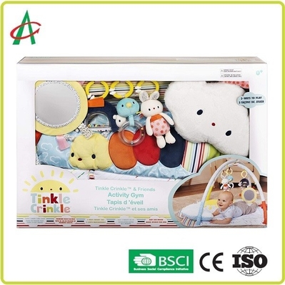 23.5 '' Thảm chơi trẻ em có thể giặt sang trọng Tất cả trong một 8 mảnh