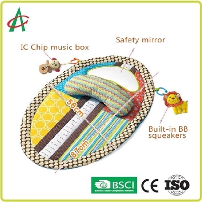 Thảm chơi cho bé có thể giặt được 87x56cm, Tấm lót thời gian nằm sấp cho trẻ sơ sinh CPSIZ