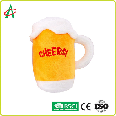 Đồ chơi sang trọng Bite Squeaky Pet Plush Vải polyester bền Tiêu chuẩn EN71
