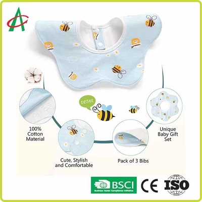 Yếm cho bé sơ sinh không chứa BPA Thoải mái Xoay 360 độ