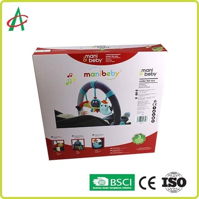 Xe đẩy đồ chơi cho trẻ sơ sinh có hình xoắn ốc L67cm với BB Squeaker