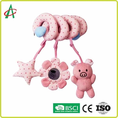 Đồ chơi Pram xoắn ốc cho trẻ sơ sinh 20cm với tiếng kêu và tiếng kêu của BB