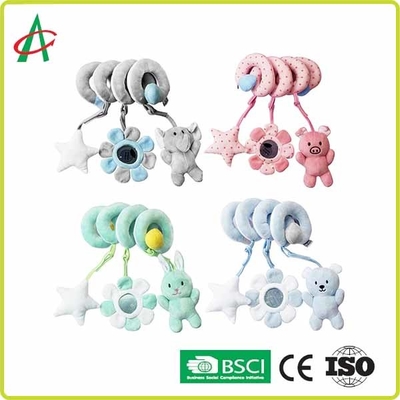Đồ chơi Pram xoắn ốc cho trẻ sơ sinh 20cm với tiếng kêu và tiếng kêu của BB