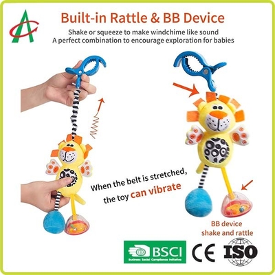 Đồ chơi Rattle BSCI Pram cho bé 27cmx12cm 3-24 tháng tuổi