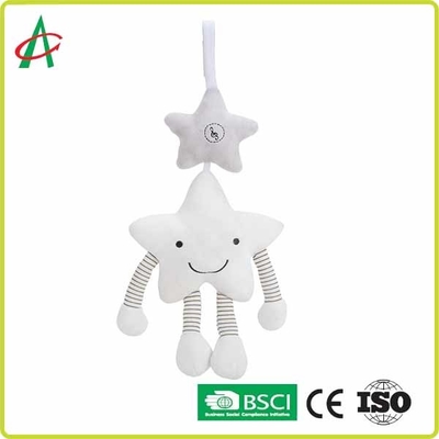 Hình ngôi sao Treo Đồ chơi Rattle 38,5cm Có Biểu tượng cảm xúc nụ cười