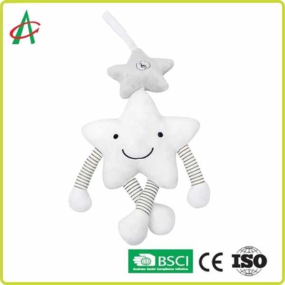 Hình ngôi sao Treo Đồ chơi Rattle 38,5cm Có Biểu tượng cảm xúc nụ cười