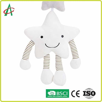 Hình ngôi sao Treo Đồ chơi Rattle 38,5cm Có Biểu tượng cảm xúc nụ cười