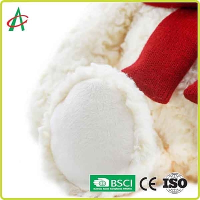 Gấu bông sang trọng 25cm ôm được với mũ Giáng sinh