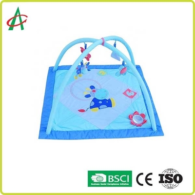 100% Polyester có thể giặt di động cho bé Hoạt động chơi phòng tập thể dục Thảm cho trẻ sơ sinh