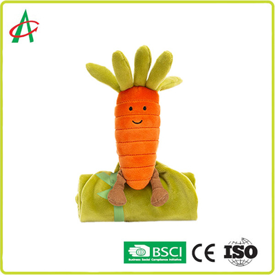 Nam và Nữ Bé Cà Rốt Thoải mái Chăn Đồ chơi Khăn nước bọt mềm mại sang trọng