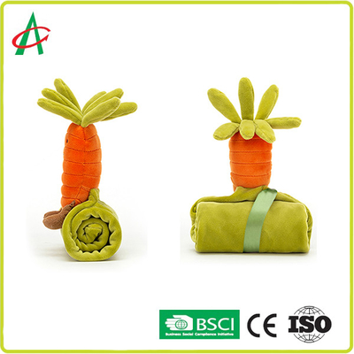 Nam và Nữ Bé Cà Rốt Thoải mái Chăn Đồ chơi Khăn nước bọt mềm mại sang trọng