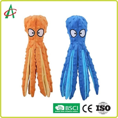 Đồ chơi cho chó sang trọng bền không thể phá hủy được Bạch tuộc tùy chỉnh với loa