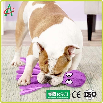 Đồ chơi cho chó sang trọng bền không thể phá hủy được Bạch tuộc tùy chỉnh với loa