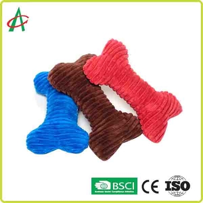 Đồ chơi cho chó sang trọng có xương màu sắc có độ bền tùy chỉnh với loa ngoài