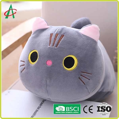 Tùy chỉnh 35cm Kích thước trung bình Mèo dễ thương nhồi bông Đồ chơi sang trọng để làm quà tặng