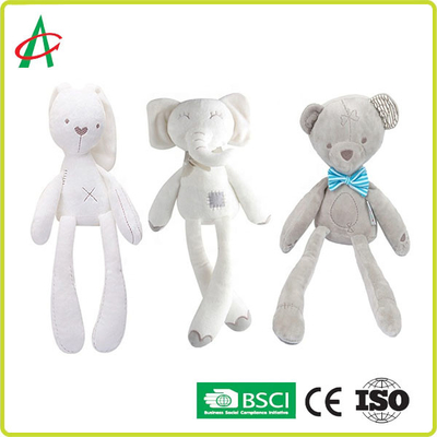 ICTI Động vật nhồi bông dễ thương cho bé với tranh thêu thủ công